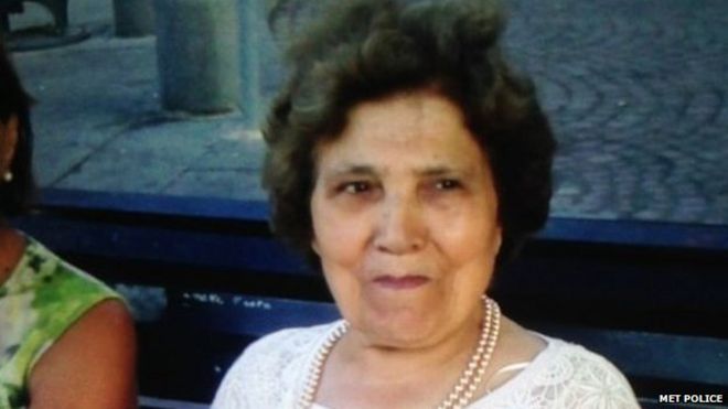Image caption Palmira Silva ran a cafe near Edmonton Green station and was an active member of the community - _77412481_77397105