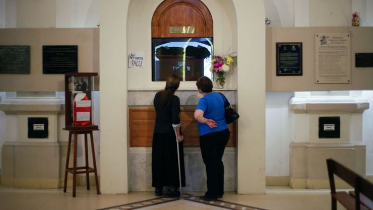 El mausoleo de Brochero.