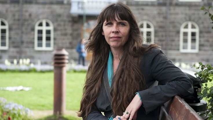 Birgitta Jónsdóttir, del partido pirata de Islandia