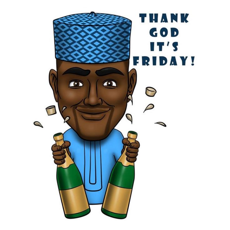 Thank God It's Friday emoji