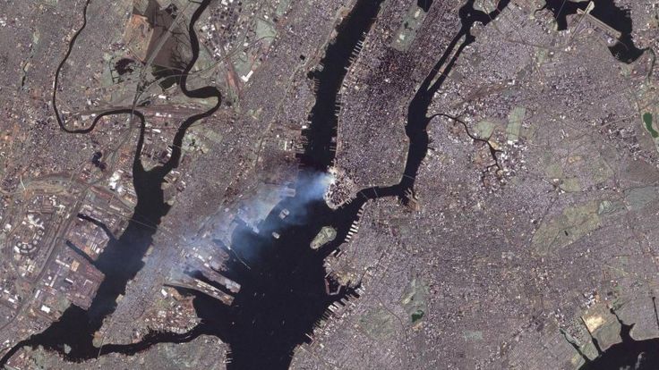 Imagen de Nueva York fue tomada desde el satélite Landsat