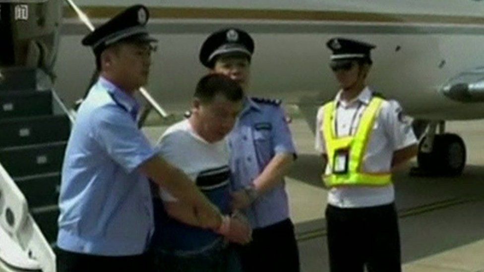 US repatriates first Chinese Sky Net suspect Yang Jinjun BBC News