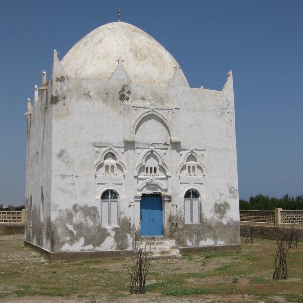 Mosque near the coast