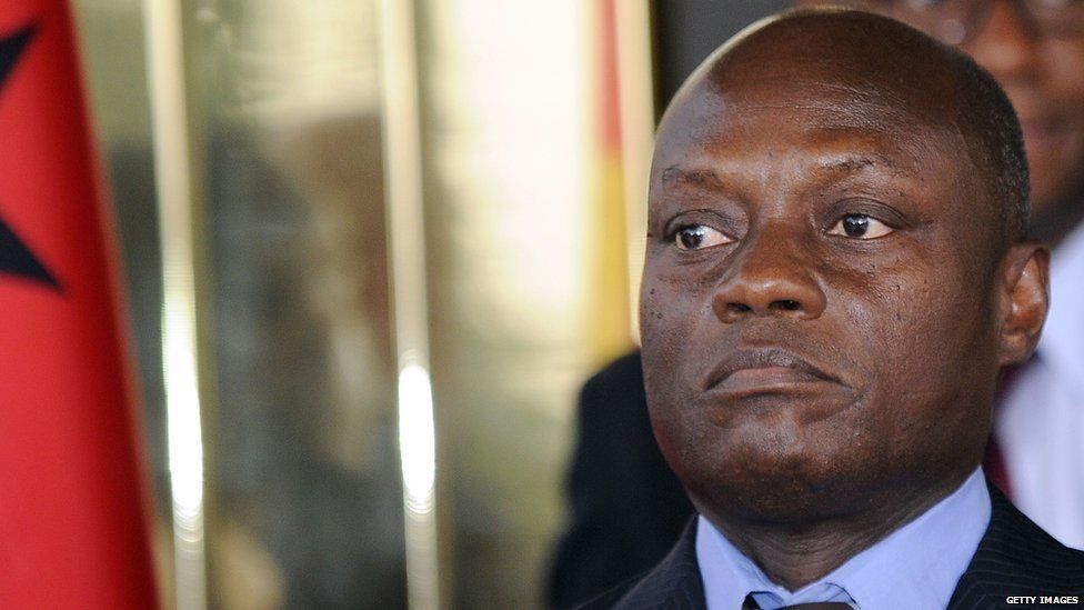 Guinea-Bissau newly elected President Jose Mario Vaz listens to questions during a joint press conference with his Ivorian counterpart after their meeting at the Presidential palace in Abidjan on June 11, 2014