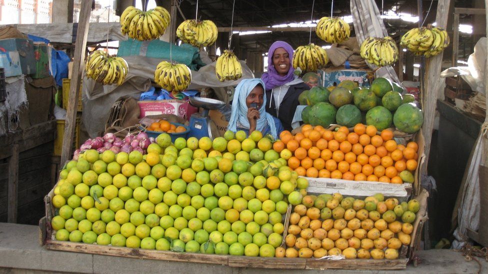 Fruit stall in Asmara