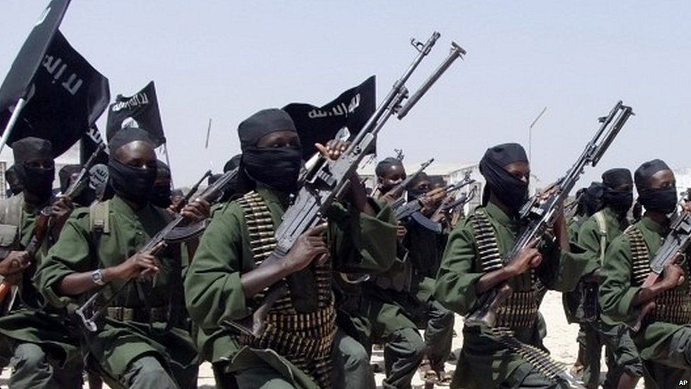 Al-Shabab fighters in Somalia in 2011