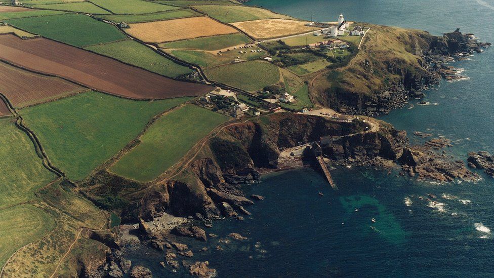 Pistil Meadow close to the shore to the left of the picture could be the site of a 'mass burial pit' [Image copyright National Trust Image]