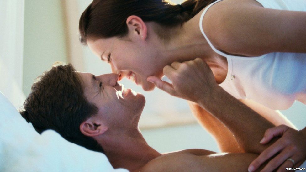 Couple in bed