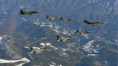 Tập trận ở Hàn Quốc