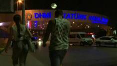 Cảnh tại sân bay Ataturk ở Istanbul, Thổ Nhĩ Kỳ