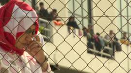 Лагерь беженцев в Греции