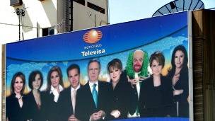 Cartel de Televisa en Ciudad de México