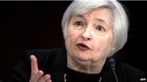 Janet Yellen, quien presidirá la Reserva Federal, el Banco Central de EE.UU. a partir de febrero de 2014