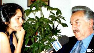 Fernando Gutiérrez Barrios conversa con BBC Mundo, en 1999.