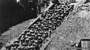Escaleras de la muerte en Mauthausen