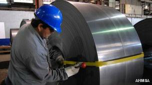 Empresa de acero en México