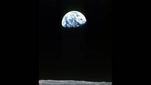Terra vista da Lua. NASA/ap