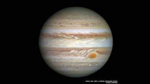 Júpiter. NASA, ESA, and A. Simon