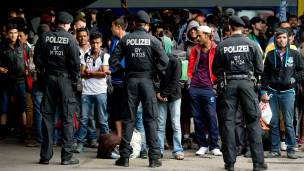 Refugiados sirios llegan a Alemania