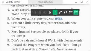 Calmly es un editor de textos con multiples funciones que puedes incluir en tu navegador.
