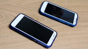 Celulares blancos
