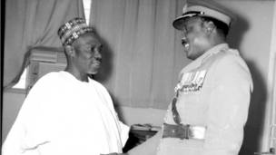 Hotunan tarihin Nigeria kafin juyin mulkin 1966 - BBC Hausa