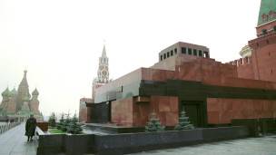 El mausoleo de Lenin en la Plaza Roja