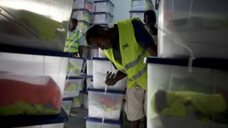 Un bureau de vote, en Guinée-Bissau (archives)