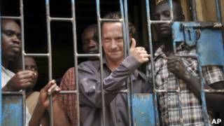 David Cecil, productor de teatro británico en Uganda