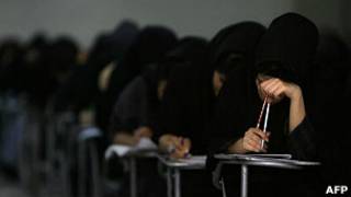 Estudiantes en Irán