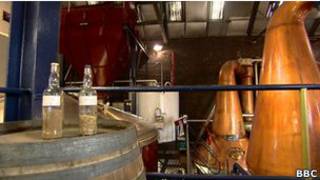 Destilería de whisky, Tullibardine, Perthshire