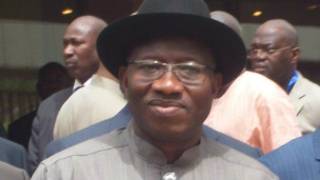 Shugaba Goodluck Jonathan na Najeriya