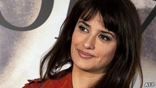 Penélope Cruz, actriz española