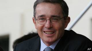 Álvaro Uribe, expresidente de Colombia