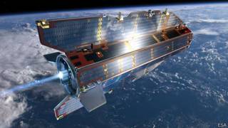 Satélite GOCE de la Agencia Espacial Europea