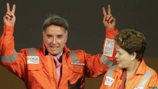 Eike Batista y Dilma Roussef