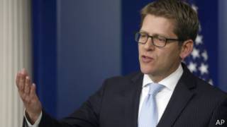 Jay Carney (foto de archivo)