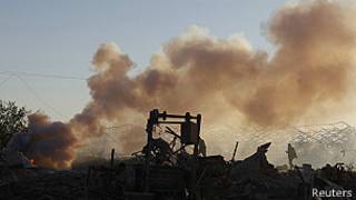Uno de los campamentos de Hamas
