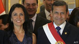 Ollanta Humala y Nadine Heredia