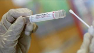 Coleta de amostra da DNA