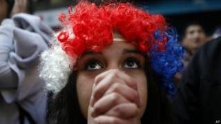 Hincha de la selección de Chile