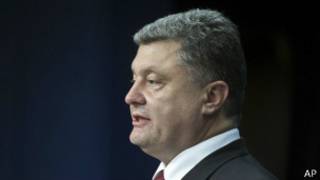 Petro Poroshenko, presidente de Ucrania