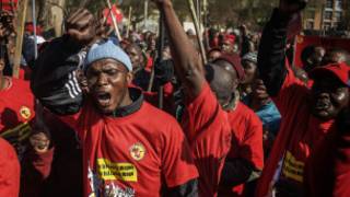 Grevistes sud-africains