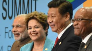 Líderes dos Brics (AFP)