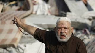 Palestino en Gaza