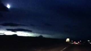 Luz en Escocia, potencial meteorito