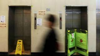 Лифт, в котором погибла женщина