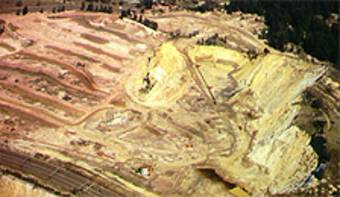 Mine d'or en Afrique du Sud