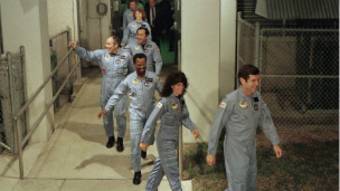 La tripulación del Challenger