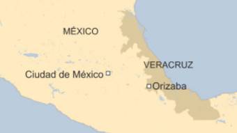 Mapa de Veracruz